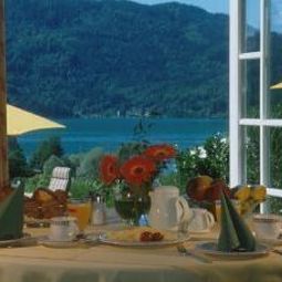 Sala colazione nel ristorante WUNDERs Ferienpension Pension Fotos