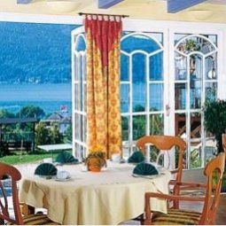 Sala colazione nel ristorante WUNDERs Ferienpension Pension Fotos