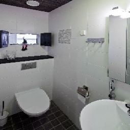 Badezimmer Santa's Hotel Santa Claus Non-smoking Hotel Fotos