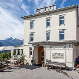 Außenansicht Bellevue Hotel-Restaurant Fotos