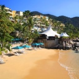 Außenansicht Camino Real Acapulco Diamante Fotos