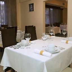 Breakfast room within restaurant Atos Fotos
