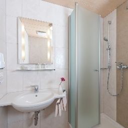 Badezimmer Frankenhof Pension Fotos