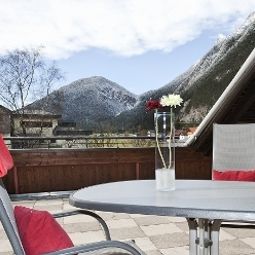 Terrasse Frankenhof Pension Fotos