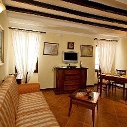 Vista all'interno Villa Valdibora Fotos