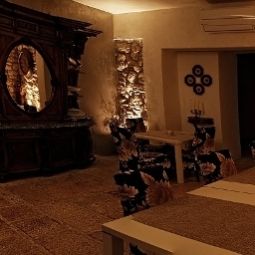 Sala colazione nel ristorante Villa Valdibora Fotos