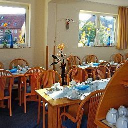 Salle du petit-déjeuner Am Segelhafen Fotos