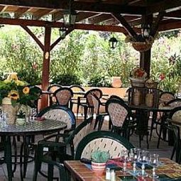 Terrasse L' Orée du Bois Logis Fotos