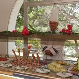 Restaurant Club Caribbean World Nabeul Beach Fotos
