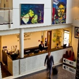 Reception WestCord Art Hotel Amsterdam Fotos
