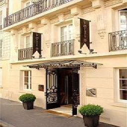 Exterior view Le Marquis Eiffel Tower Fotos