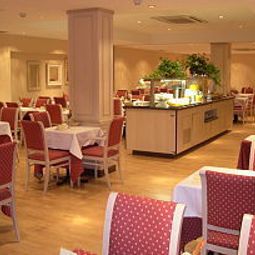 Sala colazione nel ristorante Sunotel Junior Fotos