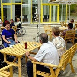 Terraza Haus am Niederfeld Fotos