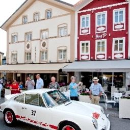 Vue extérieure Iris Porsche Mondsee Hideaway Fotos