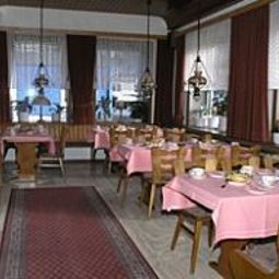 Salle du petit-déjeuner Lahnhof Fotos