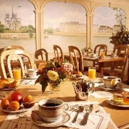 Salle du petit-déjeuner Hotel Champerret Elysées Fotos