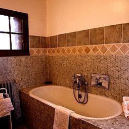 Camera da bagno Les Cedres Logis Fotos