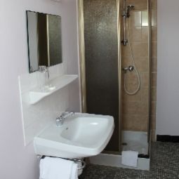 Camera da bagno Auberge de la Ramberge Fotos