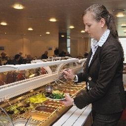 Sala colazione nel ristorante Am Spisertor Fotos