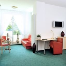Chambre avec balcon Haus Hufeland Fotos