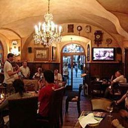 Sala colazione nel ristorante U Prince Fotos