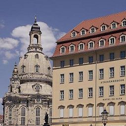 Exterior view Steigenberger Hotel de Saxe Fotos