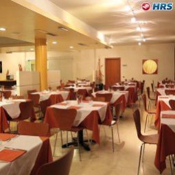 Salle du petit-déjeuner située dans le restaurant Montemezzi Fotos