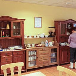 Sala colazione nel ristorante Mann Gästehaus Fotos