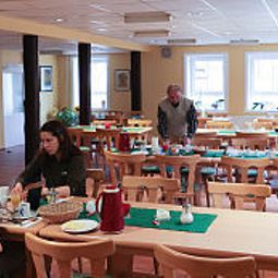 Sala colazione nel ristorante Mann Gästehaus Fotos