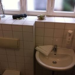 Cuarto de baño Grünshof Garni Fotos