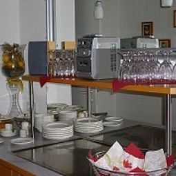 Sala de desayuno Grünshof Garni Fotos