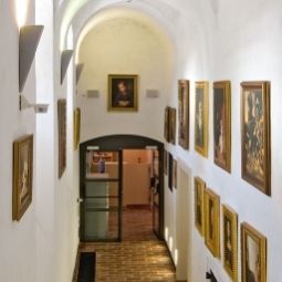 Vista all'interno Monastery Fotos