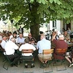 Ogród Zum Engel Gasthof Fotos