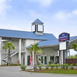 Außenansicht Howard Johnson Express Inn - Galveston Texas Fotos