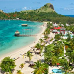 Ausblick Sandals Grande St. Lucian Spa & Beach Resort Fotos