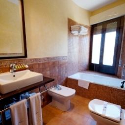 Camera da bagno Ardales Apartamentos Fotos