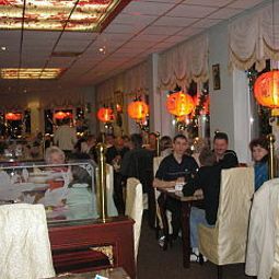 Sala colazione nel ristorante Buffet-Hotel Fotos