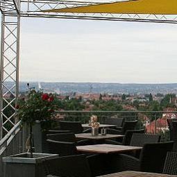 Terrasse Bergwirtschaft Wilder Mann Fotos