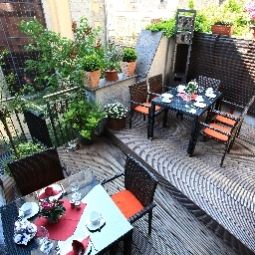 Terrasse Sankt Andreas Garni Fotos