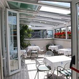 Salle du petit-déjeuner La Goletta Fotos