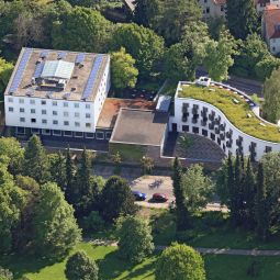 Vista esterna Akademie der Diözese Fotos
