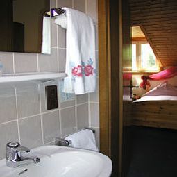 Bathroom Zum Storchennest Landhotel Fotos