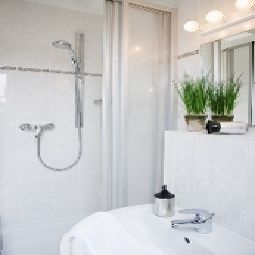 Badezimmer Artischocke Landhaus Fotos