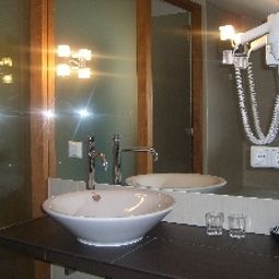 Camera da bagno HOTEL TRAUBE An d.Bischofgärten Fotos