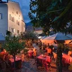 Giardino HOTEL TRAUBE An d.Bischofgärten Fotos