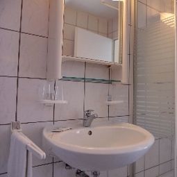 Camera da bagno Rödelheimer Hof Gästehaus Fotos