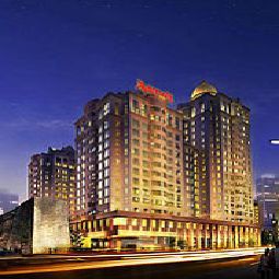 Vista esterna Beijing Marriott Hotel City Wall Fotos