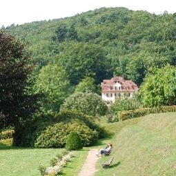 St. Georg Pension Waldcafé Bad Brückenau Bayern