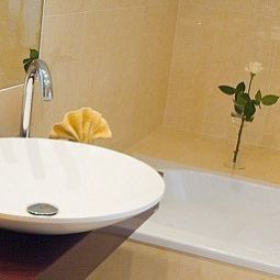 Badezimmer Hinterhuber Royal Hotel Fotos