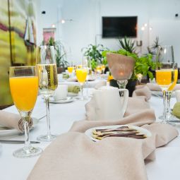 Frühstücksraum im Restaurant Palmenhof Fotos